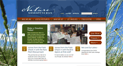 Desktop Screenshot of naturesask.ca